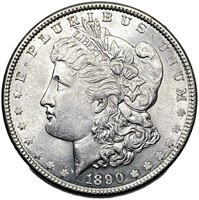 1890 Morgan Silver Dollar