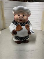 Pig Chef Cookie Jar