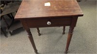 Antique Single-Drawer Side Table