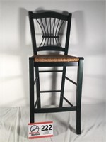 Wicker Top Chair-Counter Top High