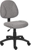 BOSS OFFICE PRODUCTS B315-GY GREY DELUXE POSTURE