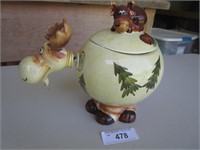 Moose Cookie Jar-