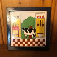 Hanging Cow Tile