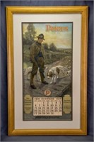 Peters Cartridge Co. Advertising Poster w/ 1918