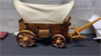 Vintage Wild West Covered Wagon Lamp 22" Long
