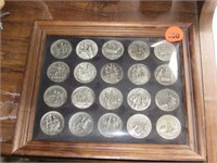 Pewter coins