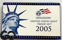 2005 US Mint Proof Set, Box & CoA Included