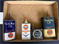 Gulf & Other Small Oil Cans