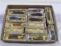 (13) Folding Knives with their Original Boxes –
