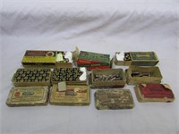 Vintage .32 cal pistol ammunition including a box