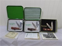 (3) Remington Limited Edition Bullet Knives in