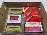 Vintage Ammunition and Brass – Full box of .30