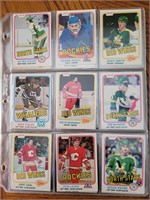 (9) 81-82 OPC Hockey Cards