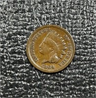 1864 US Indian Cent
