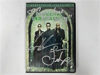 Autograph COA The Matrix DVD