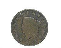 1822 Cent VG