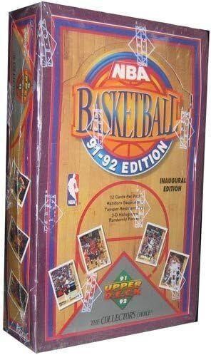 1991/92 Upper Deck NBA Basketball Cards Series 1