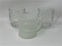 Milk Glass Vintage GROG Mug & Mugs