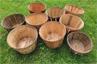Wooden Apple Baskets
