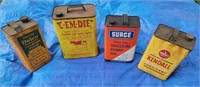 Vintage Oil and Other Cans