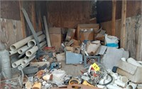 HUGE LOT OF PVC AND PLUMBING SUPPLIES- CONTENTS