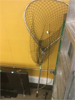 Very Large Fishing Net and Fishing Pole