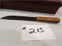 Old Hickory hammer forged butcher knife