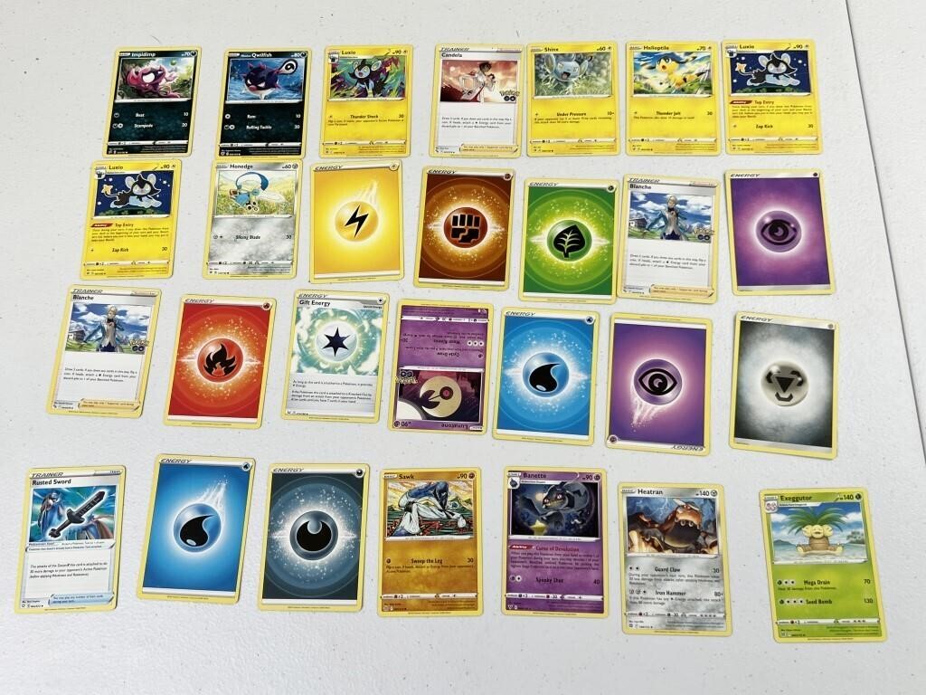 28 Pokemon Cards