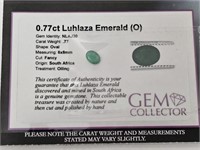 .77ct Luhlaza Emerald (O)