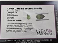 1.00ct Chrome Tourmaline (N)