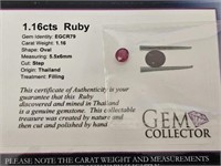 1.16cts Ruby