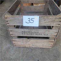 Musselman, Biglerville, PA Marked Apple Crate