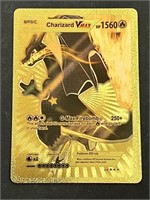 Charizard Vmax Gold Foil Pokémon Card