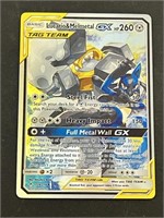 Lucario & Melmetal GX Hologram Pokémon Card