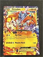 Groudon EX Hologram Pokémon Card