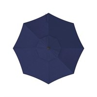 $128  allen + roth 9-ft Navy Market Patio Umbrella