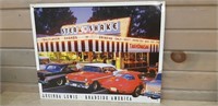 Metal Sign - Steak N Shake - 16 x 12.5in