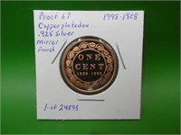1998 - 1908 Canadian .925 Copper Plated  Sterling