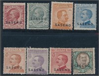 SASENO #1-8 MINT FINE H//NH