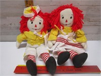 RAGGEDY ANN & ANDY DOLLS