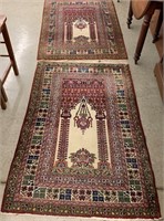 Pair Of Matching Antique Oriental Rugs