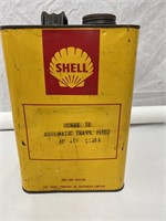 Shell Donax transmission fluid 1 gallon oil tin