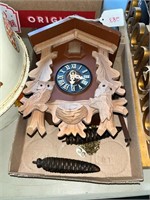 G-West Germany Cuckoo Clock-Needs Repair