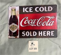 Ice Cold Coca-Cola Sold Here