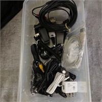Container of Various Wires Lot