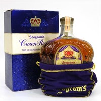 1964 Crown Royal Whisky Bottle