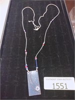 Metal handmade necklace