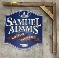 Samuel Adams Boston brewery hanging sign