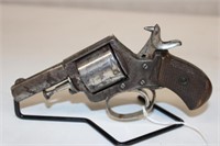 Antique British Bulldog Revolver hammer trigger