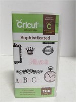 Cricut Cutter Art Cartridge Sophisticated